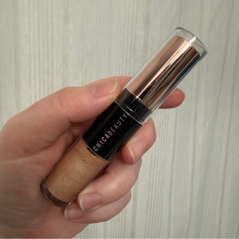NIB💎 Chica Beauty Chica Glow Highlighter Duo in Champagne Glow - Picture 5 of 5